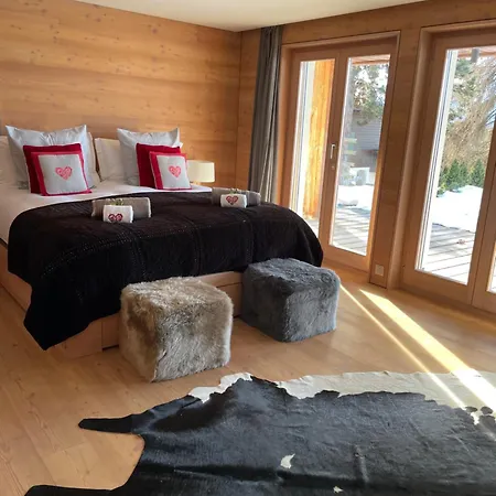 Les Moulins 5 Cheminée Piscine Sauna Parking Privé * Verbier