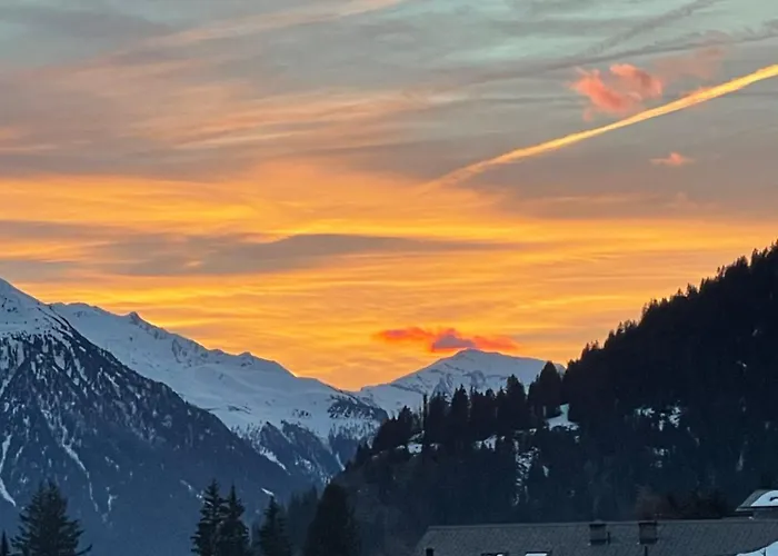 샬레 Les Moulins 5 Cheminee Piscine Sauna Parking Prive