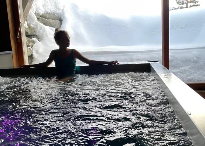 Les Moulins 5 Cheminee Piscine Sauna Parking Prive 샬레 베르비에