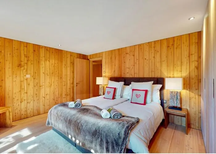 Chalet Les Moulins 5 Cheminee Piscine Sauna Parking Prive Verbier