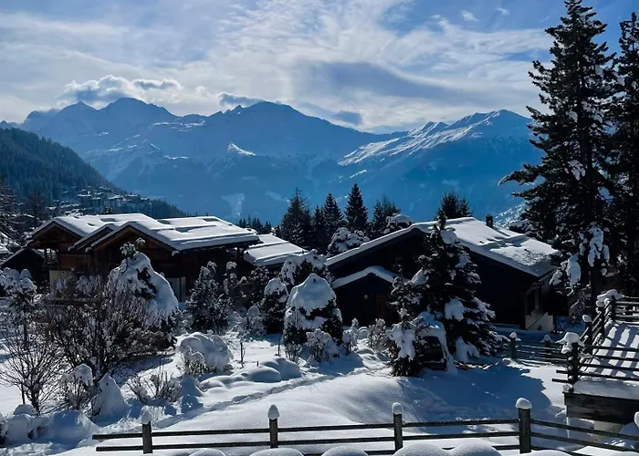 Chalet Les Moulins 5 Cheminee Piscine Sauna Parking Prive *