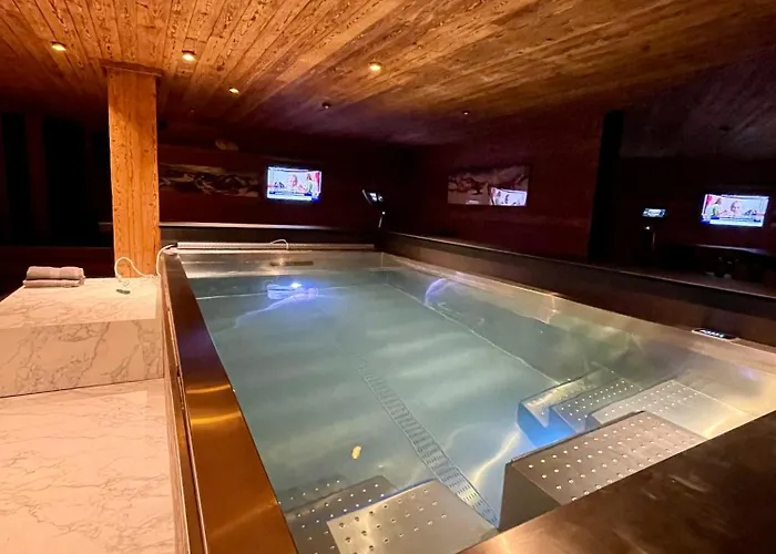 Les Moulins 5 Cheminee Piscine Sauna Parking Prive *