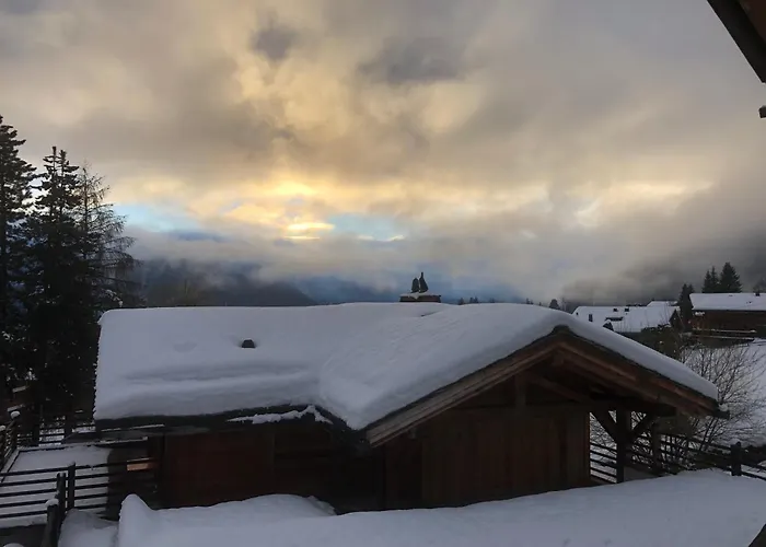 Chalet Les Moulins 5 Cheminee Piscine Sauna Parking Prive *