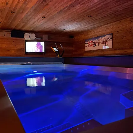 Les Moulins 5 Cheminee Piscine Sauna Parking Prive Verbier