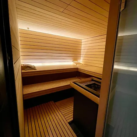 Les Moulins 5 Cheminee Piscine Sauna Parking Prive Domek alpejski *