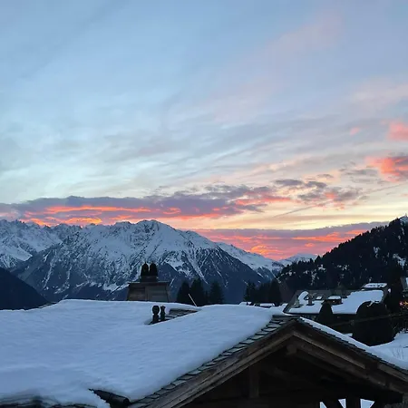 Les Moulins 5 Cheminee Piscine Sauna Parking Prive Verbier